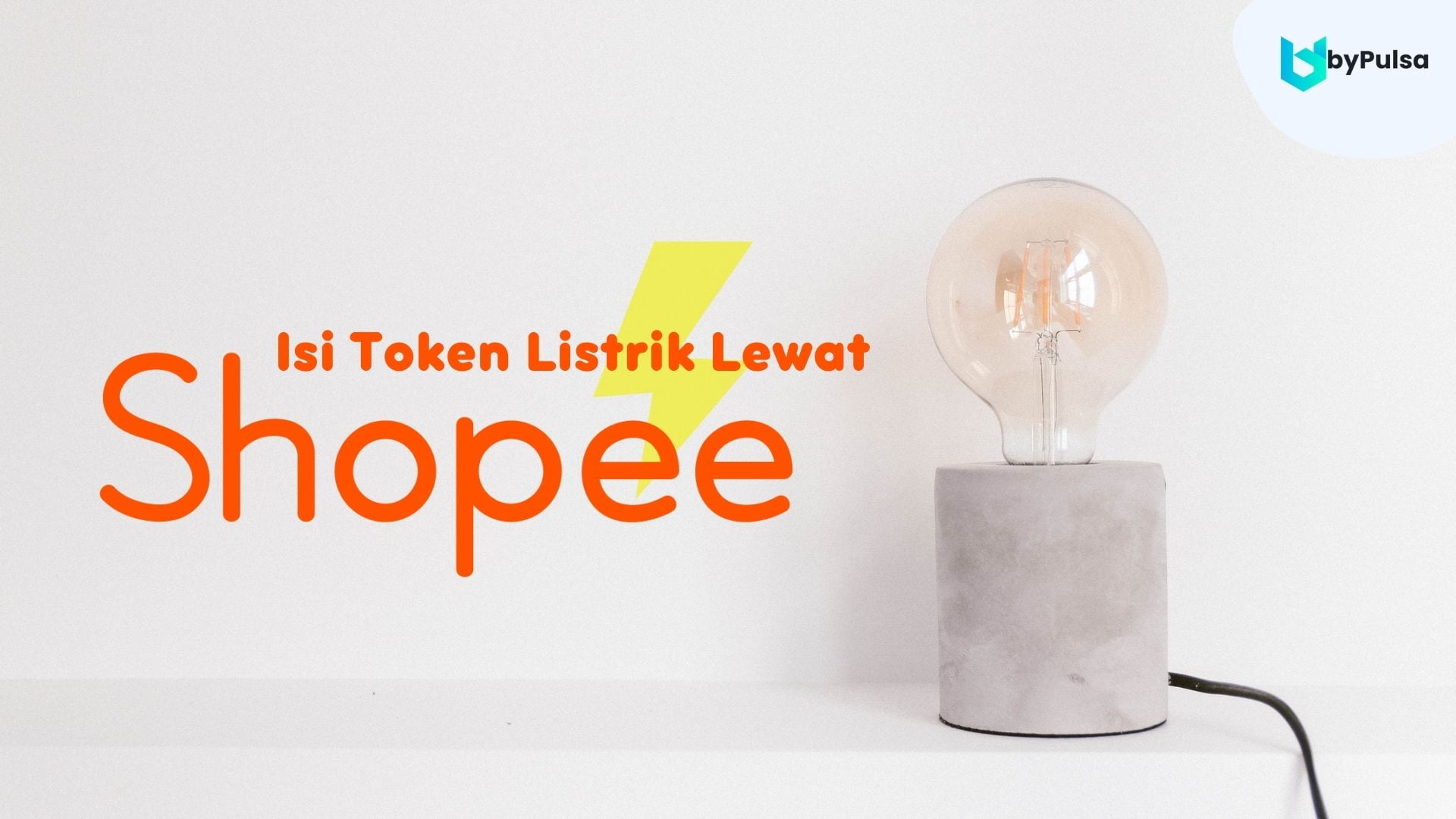 cara mengisi token listrik melalui aplikasi shopee