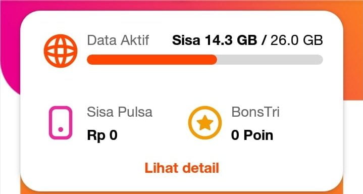 BonsTri untuk atasi kondisi pulsa habis di waktu darurat