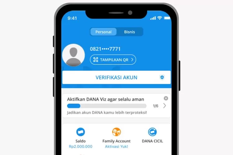 dana ke bca