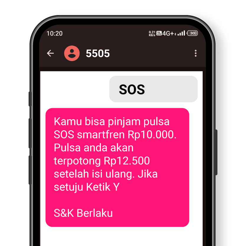 Pulsa Darurat Smartfren