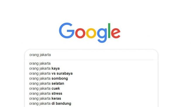 cara hapus pencarian di google